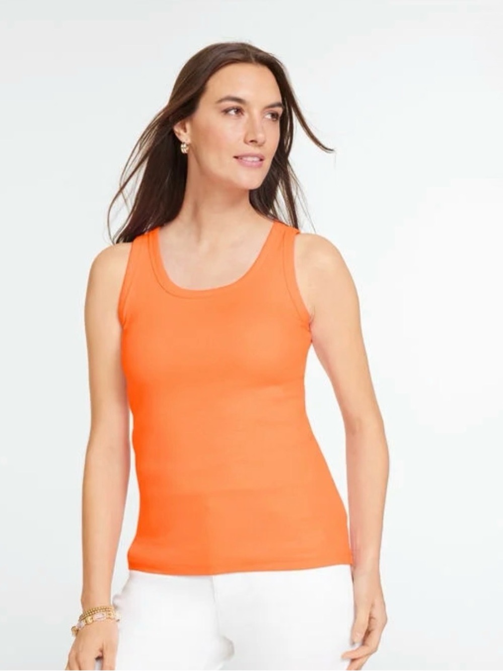 Talbot’s Sleeveless Tank Top - Orange